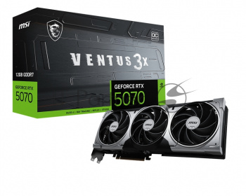 Видеокарта MSI GeForce RTX 5070 12G VENTUS 3X OC