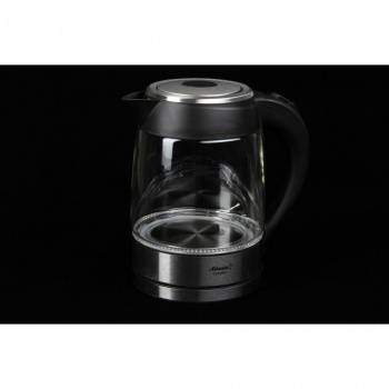 Чайник электрический ATLANTA ATH-2462 стекло черный