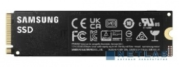 Накопитель SSD Samsung 990 PRO, 1000GB, PCIe 4.0 x4, M.2 2280, NVMe, R/W 7450/6900