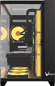 Компьютерный корпус Aerocool / Formula Crystal Z9 черный без БП ATX 7x120mm 2xUSB3.0 audio bott PSU