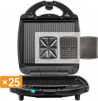 Бутербродница Redmond RMB-M701/3 Мультипекарь