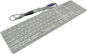 Клавиатура проводная Oklick 555S USB Белый