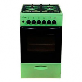Плита Отдельностоящая Лысьва ЭГ 404 МС-2у зеленый (стеклянная крышка)