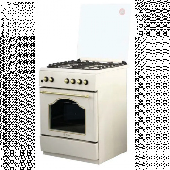 Плита Отдельностоящая Deluxe 606040.24г-006 (610390) бежевый ретро