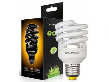 Лампа люминесцентная Supra SL-FSP-20\2700\E27