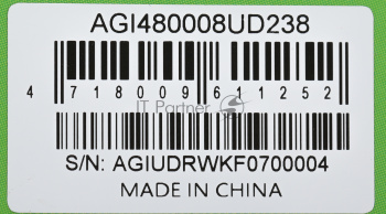 Оперативная память AGI, DDR5, 8GB (1x8GB), 4800MHz, CL40, DIMM