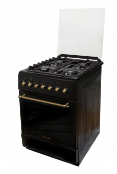 Отдельностоящая плита iL Monte FO-GE6002 BLACK RUSTICO