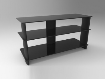 Тумба для TV GlassMetall ЛД 110.3/3