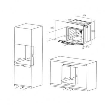 Духовой шкаф Maunfeld EOEC.564TB