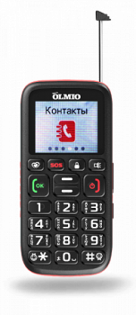 Мобильный телефон OLMIO C17 Чёрный