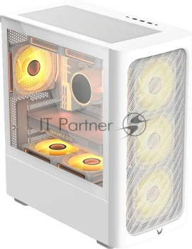 Корпус Aerocool / Formula Air Mesh G3 белый без БП mATX 4x120mm 2x140mm 2xUSB3.0 audio bott PSU