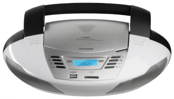 Магнитола Telefunken TF-CSRP3480 Серебристый
