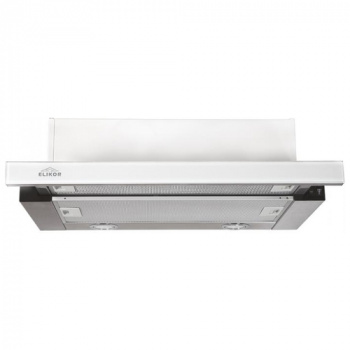Вытяжка Elikor Интегра 45Н нерж/белое стекло