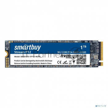 Твердотельный накопитель Smartbuy M.2 SSD 1Tb Stream P12 SBSSD1T0-STP12-M2P3 NVMe PCIe3