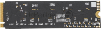 Накопитель SSD SunWind NV3 SWSSD256GN3T, 256Gb, M.2 2280, PCIe 3.0 x4, NVMe, R/W 1800/1000