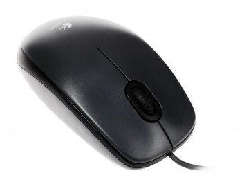 Мышь проводная  Logitech B-100 Чёрный