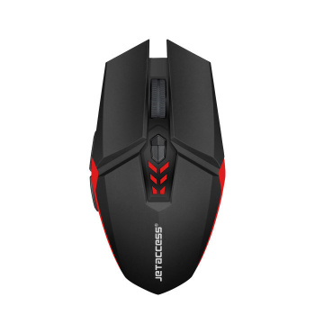 Мышь проводная Jet.A OM-U58G черно-красная
