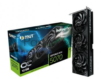 Видеокарта Palit RTX5070 INFINITY 3 OC 12GB GDDR7 192bit 3-DP HDMI