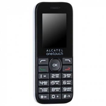 Мобильный телефон Alcatel OT-1016D # Чёрный