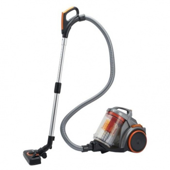 Пылесос для с/у без мешка Midea VCS43A15 серебристый/оранжевый