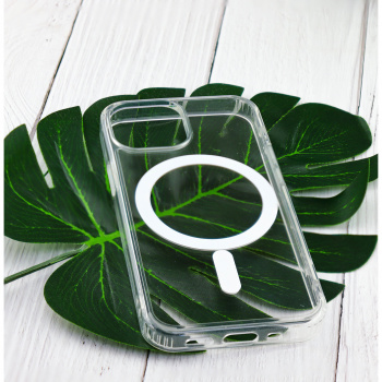 Чехол для смартфона HOCO iPhone 13 Mini 5.4 с магнитом прозрачный