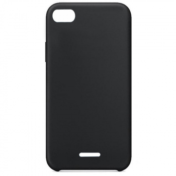 Чехол для смартфона Silicone Case для Xiaomi Redmi 6A Чёрный