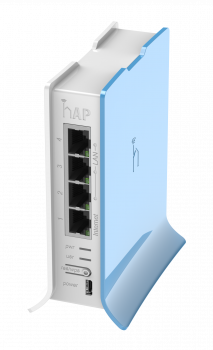 Маршрутизатор MikroTik hAP Lite Tower (RB941-2nD-TC)