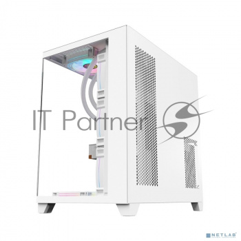 Компьютерный корпус 1STPLAYER MEGAVIEW MV8-TP White / ATX / MV8-TP-WH