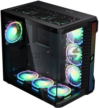 Компьютерный корпус 1STPLAYER STEAMPUNK SP9 Black / SP9-BK