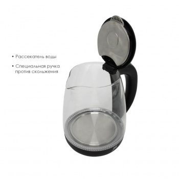 Чайник электрический ЗАРЯ 258-04 стекло
