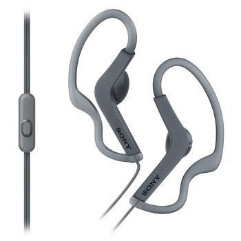 Гарнитура проводная Sony MDR-AS210AP Чёрный