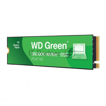 Твердотельный диск 2TB WD Green SN3000, M.2 2280, PCI-E 3x4, [R/W - 5000/4200 MB/s]