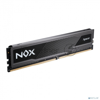 Оперативная память Apacer Nox, DDR4, 8GB (1x8GB), 3200MHz, UDIMM, CL16, с радиатором, серый