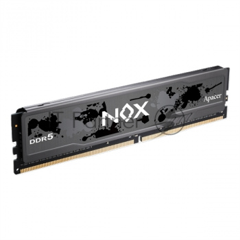 Оперативная память Apacer Nox, DDR5, 16GB (1x16 GB), 6400 MHz, CL40, DIMM, радиатор, черный