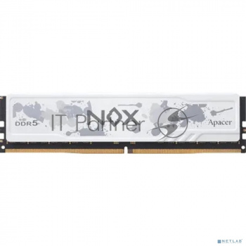 Оперативная память Apacer Nox, DDR5, 32GB (1x32GB), 5200MHz, CL40, DIMM, радиатор, белый