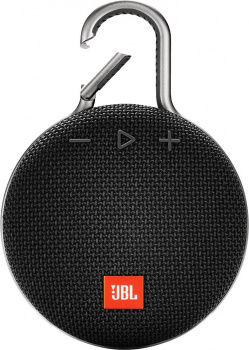 Портативная колонка JBL Clip 3 3Вт  Чёрный