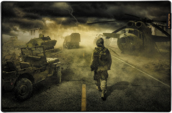 IT Акс. коврик для мышки Jet.A Panteon GP-09SM STALKER ZONE Чёрный
