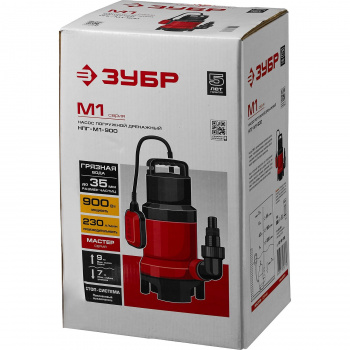 Насос дренажный Зубр НПГ-М1-900