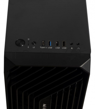 Компьютерный корпус Accord ACC-265B черный без БП mATX 1x80mm 1x92mm 2x120mm 2xUSB2.0 1xUSB3.0 audio