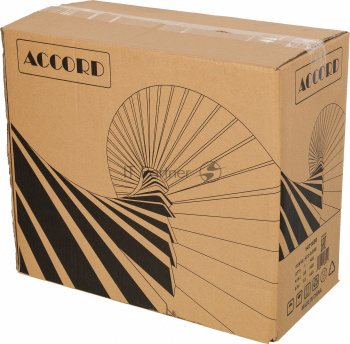 Компьютерный корпус Accord ACC-CL292B черный без БП ATX 1x120mm 2xUSB2.0 1xUSB3.0 audio