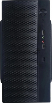 Компьютерный корпус Accord ENTRY ACC-242B черный без БП mATX 2xUSB2.0 audio