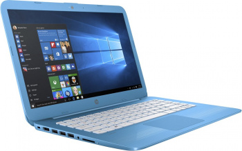 Ноутбук 14" HP Stream 14-ax000ur (Y3V10EA) Синий