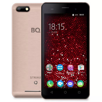 Смартфон BQ BQS-5020 Strike Розовое золото Розовый