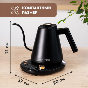 Чайник электрический Galaxy GL 0341 черный