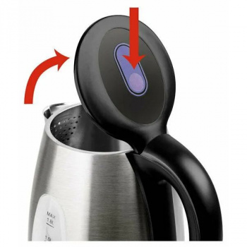 Чайник электрический Vitek VT-1134 серебристый/черный