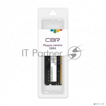 Оперативная память CBR, DDR4, 4GB (1x4GB), 2666MHz, CL19, SO-DIMM