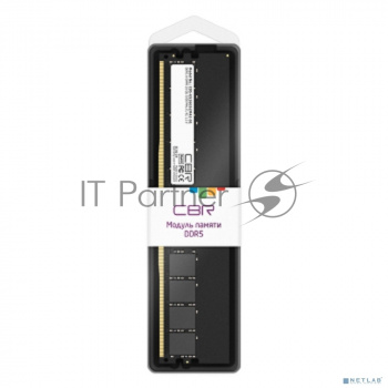 Оперативная память CBR, DDR5, 16GB (1x16GB), 5200MHz, CL42, DIMM