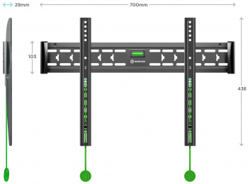 Кронштейн для TV ONKRON FM6