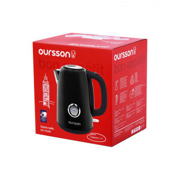 Чайник электрический Oursson KE1752M черный