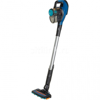 Пылесос для с/у без мешка Philips FC6718/01 черный/синий